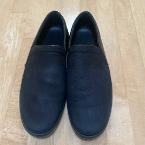 RAG & BONE Black sz. 46 NUBUCK LEATHER SLIP-ON MENS SHOES - Picture 7 of 7
